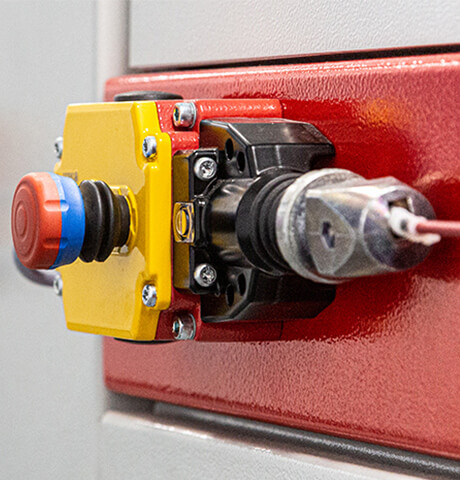 BERNSTEIN rope pull switches: Safety rope pull switch, type SRM