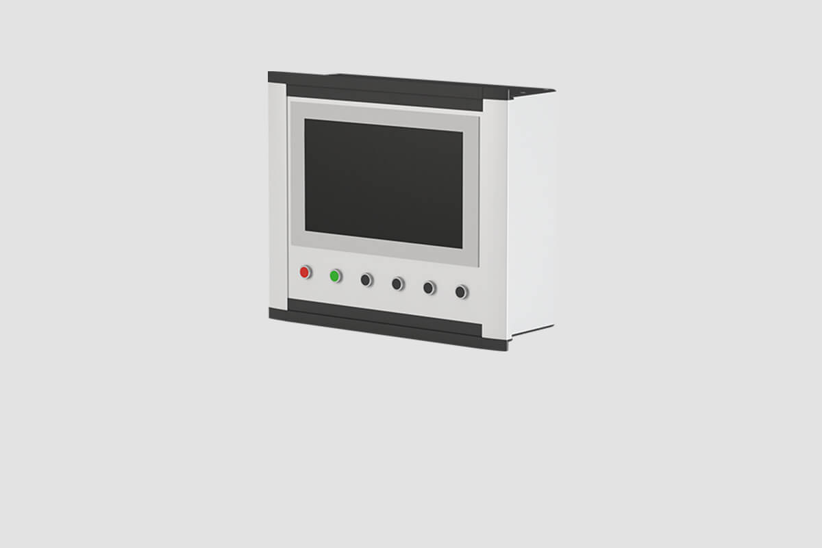 Produktbild BERNSTEIN Bediengehäuse/Steuergehäuse CC-4000 auf grauem Hintergrund