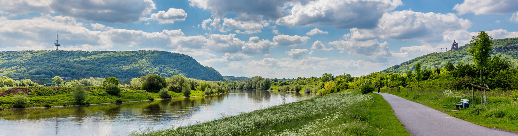 BERNSTEIN AG: View of the Weserbergland region