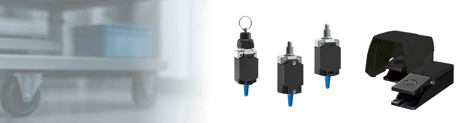 BERNSTEIN wireless switching devices with a smooth background