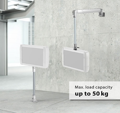 A product image of the BERNSTEIN suspension system CS-480 with weight specification in english
