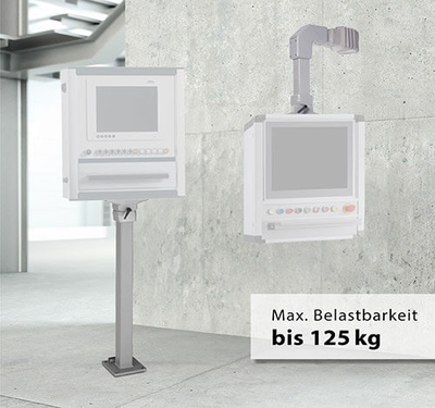 Ein Produktbild vom BERNSTEIN Tragarmsystem CS-2000 System 60 mit Gewichtsangabe in Deutsch