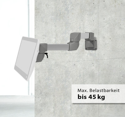 Ein Produktbild vom BERNSTEIN Tragarmsystem CS-B.light mit Gewichtsangabe in Deutsch