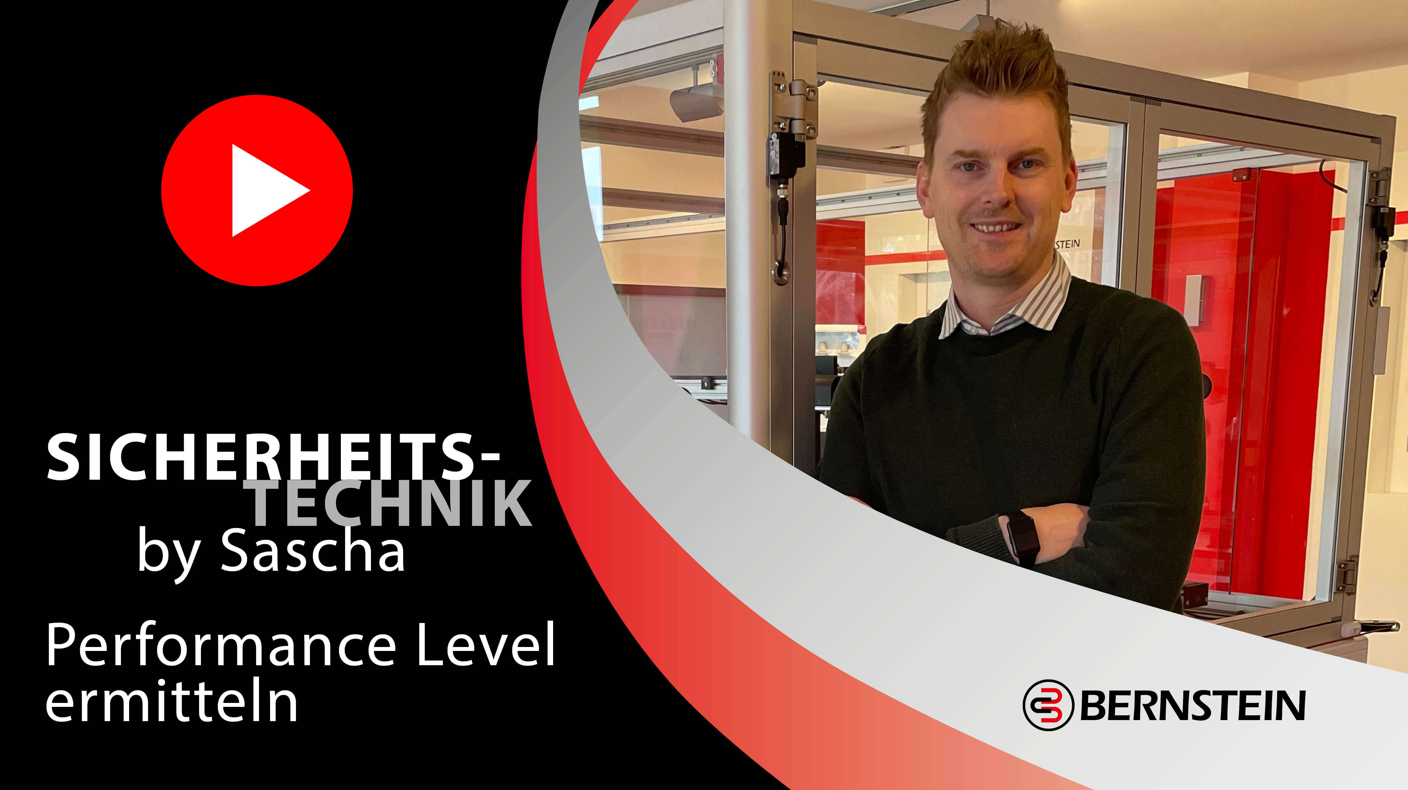 Thumbnail of the safety technology video on the topic of "Determining the performance level"