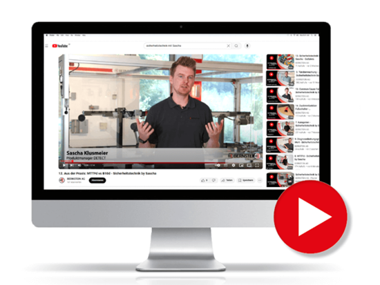 PC-Bildschirm mit einem Vorschaubild des BERNSTEIN YouTube-Kanals