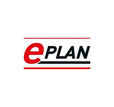 EPLAN Logo auf weißem Hintergrund