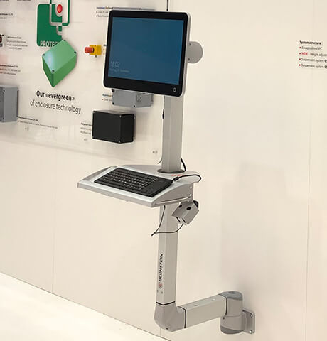Applikationsbild eines BERNSTEIN Tragarmsystems CS-3000 neXt