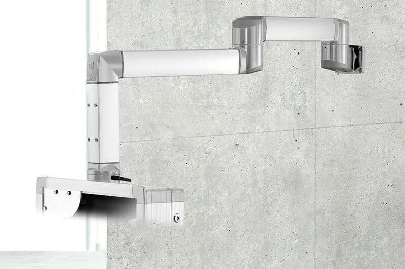 BERNSTEIN Tragsystem CS-3000 mit Wandanbindung von oben