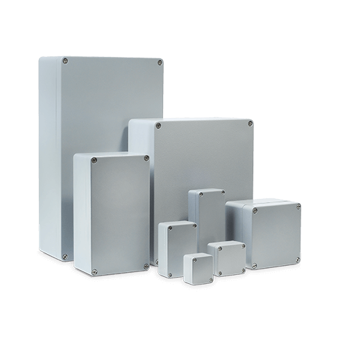 BERNSTEIN Gehäusebearbeitung: Produktbild Aluminiumgehäuse der Typenreihe CA.