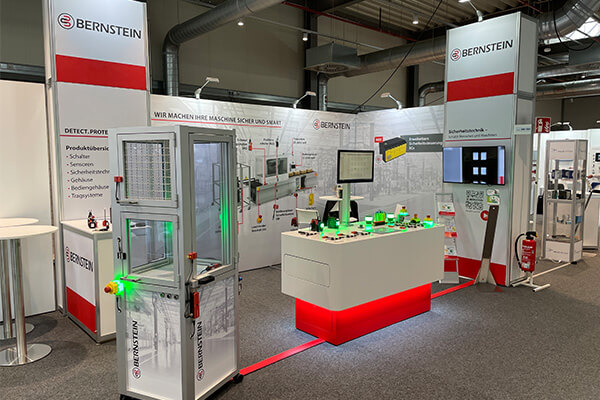 Messestand der BERNSTEIN AG auf der all about automation in Heilbronn