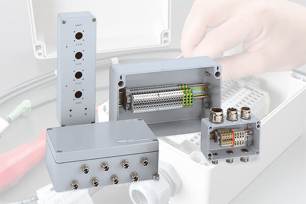 Titelimage Aluminiumgehäuse mit verschiedenen Varianten