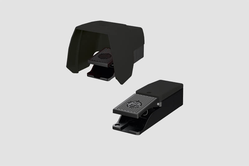 BERNSTEIN wireless foot switches on grey background