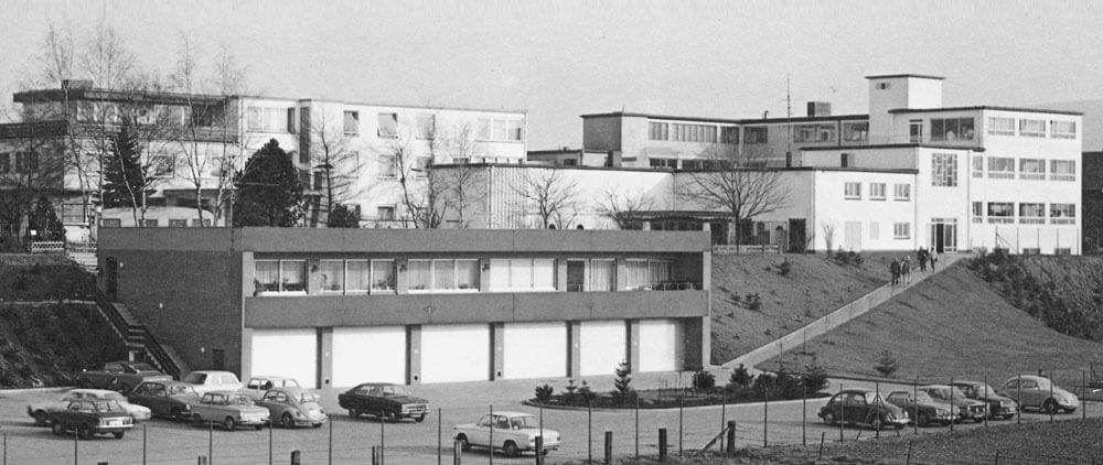 BERNSTEIN history: The former main plant of the BERNSTEIN company in Neesen.