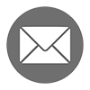 Grey email icon